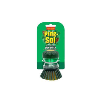 PINE SOL SOAP DISPENSING DISH BRUSH 1 CT