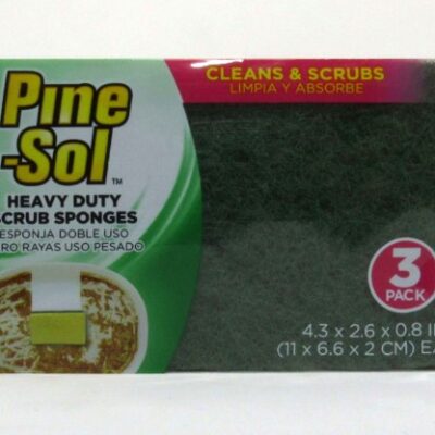 PINE SOL SCRUB SPONGE HEAVY DUTY 3 CT