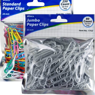 ALLARY PAPER CLIPS 50 MM 80 CT