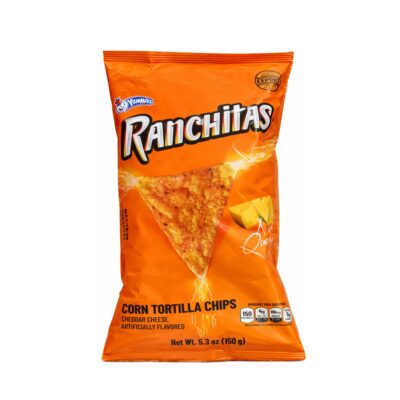 RANCHITAS NACHO QUESO CORN CHIPS 5.3OZ 1CT
