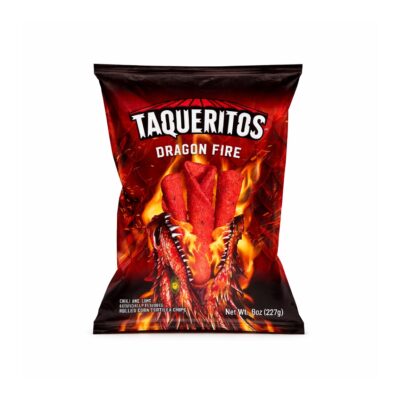 TAQUERITOS DRAGON FIRE 8OZ 1CT