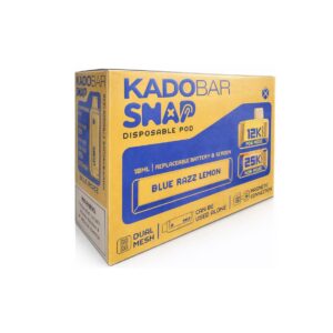KADOBAR SNAP 25K PUFFS DISPOSABLE POD 5% 5CT
