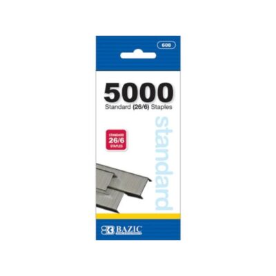 BAZIC STANDARD STAPLES 5000 CT