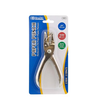 BAZIC PAPER HOLE PUNCHER 1 CT