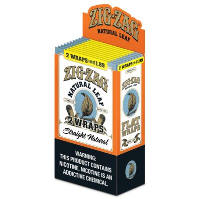 ZIG ZAG NATURAL LEAF 2/$1.89 WRAPS 2PK 10CT