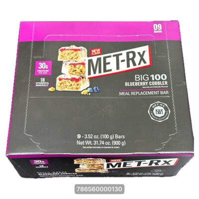 Met Rx Big 100 Protein Bar 3.52OZ 9CT