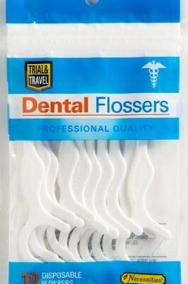 DENTAL FLOSSERS BAG 10CT
