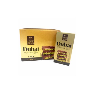 LUXURY TRENDS DUBAI CHOCOLATE BAR 95GR 6CT