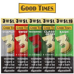 GOOD TIMES 3/$1.19 3PK 15CT