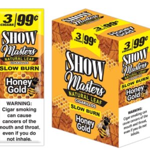SHOW MASTERS 3/99c HONEY GOLD 3PK 15CT
