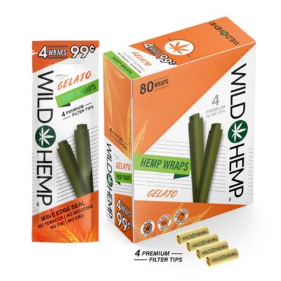 Wild Hemp Wraps 4/99 4PK 20CT