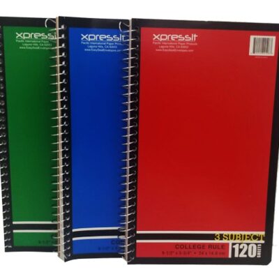 XPRESS IT 3 SUBJECT 120 SHEETS