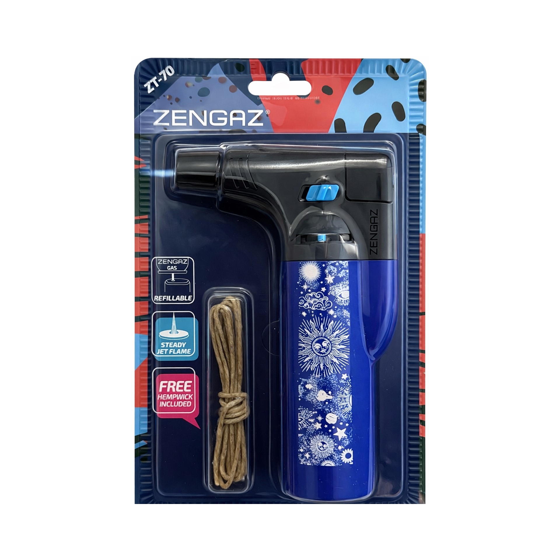 ZENGAS TORCH WITH HEMPWICK 1CT