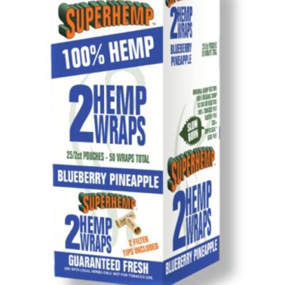 SUPERHEMP BLUEBERRY PINEAPPLE 2PK 25CT