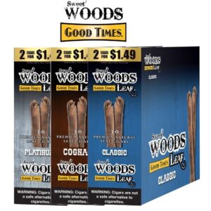 GOOD TIMES LEAF SWEET WOODS 2/1.49 2PK 15CT