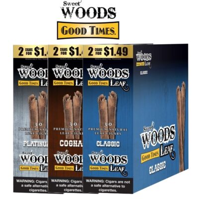 GOOD TIMES LEAF SWEET WOODS 2/1.49 2PK 15CT