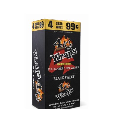 4 KINGS WRAPS 4/99C 4PK 30CT