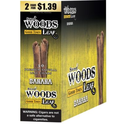 GOOD TIMES LEAF SWEET WOODS 2/1.39 2PK 15CT