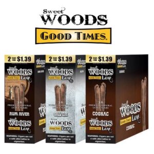 GOOD TIMES LEAF SWEET WOODS 2/1.39 2PK 15CT