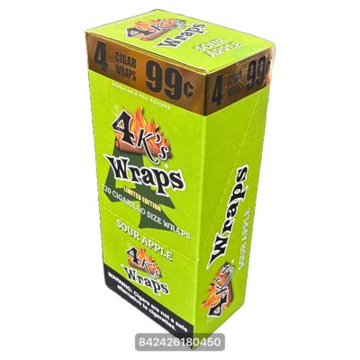 4 KINGS WRAPS 4/99C 4PK 30CT