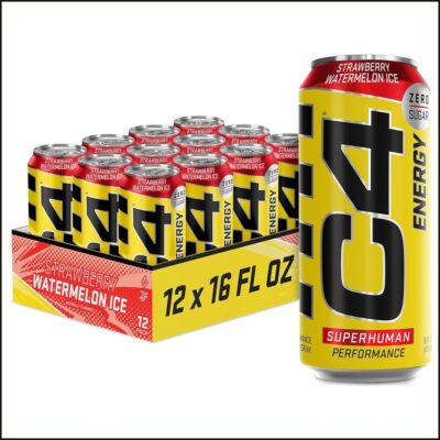 C4 ENERGY DRINK CAN ZERO SUGAR 16OZ 12CT