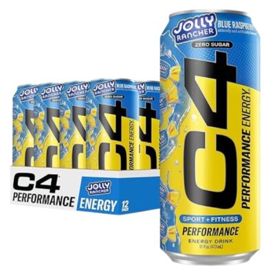 C4 Energy Drink Can Zero Sugar 16OZ 12CT