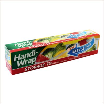 HANDI WRAP STORAGE GALLON EASY SLIDER 10 CT