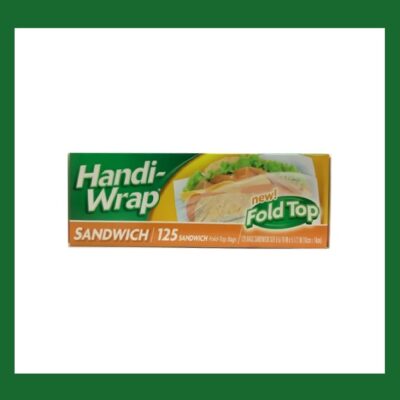 HANDI WRAP SANDWICH FOLD TOP 125 CT