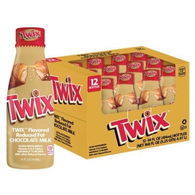 TWIX CHOCOLATE FLAVORED MILK 14OZ 12CT