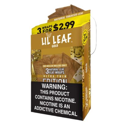 LIL LEAF 3/$2.99 ULTRA THIN EDITION 3PK 10CT