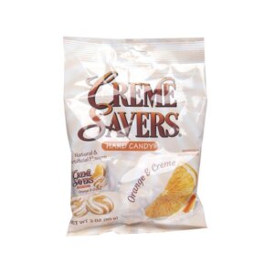 CREME SAVER HARD CANDY ORANGE & CREME 3 OZ