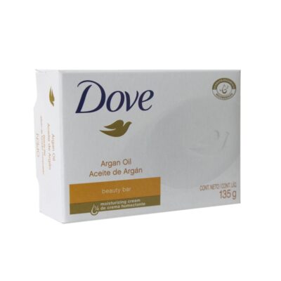 DOVE ARGAN OIL SOAP BAR 135G 4.75OZ 1CT