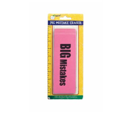 BIG MISTAKE OMG ERASER 1CT