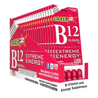 STACKER DIETARY SUPPLEMENT 4PK 24CT