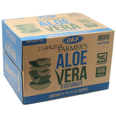Okf Aloe Vera Juice 16.9OZ / 500ML 20CT