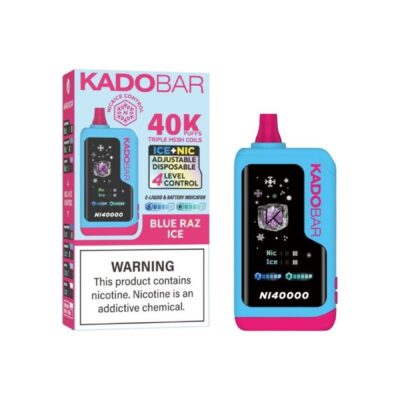 Kadobar Ni40000 Puffs Ice+Nic Control 5% 24ML 5CT